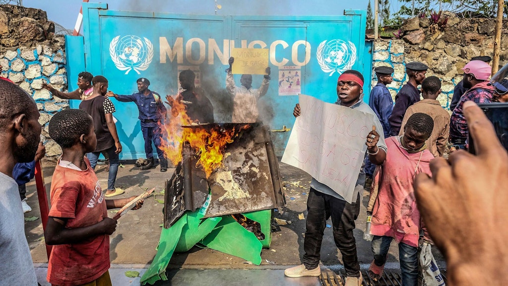 Nella Repubblica Democratica del Congo le proteste che divampano di continuo contro la MONUSCO dimostrano che la popolazione ha perso la fiducia nei confronti della missione dell’ONU. 