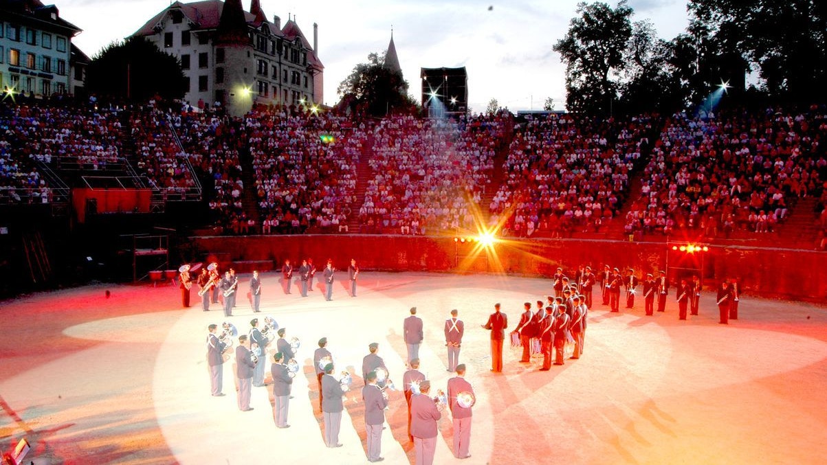 Rekrutenspiel in Avenches