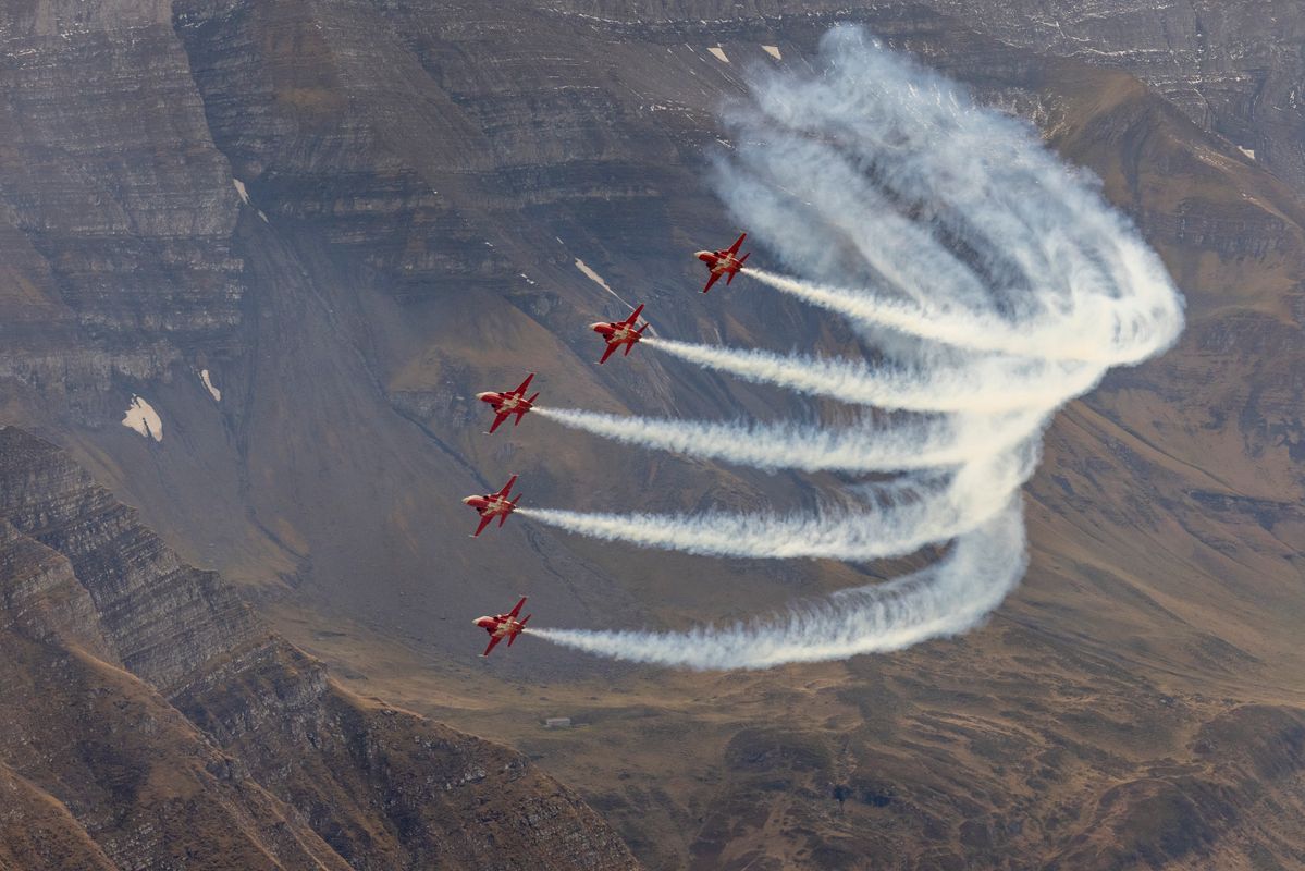 AXALP 21 - Flugvorführungen der Schweizer Luftwaffe