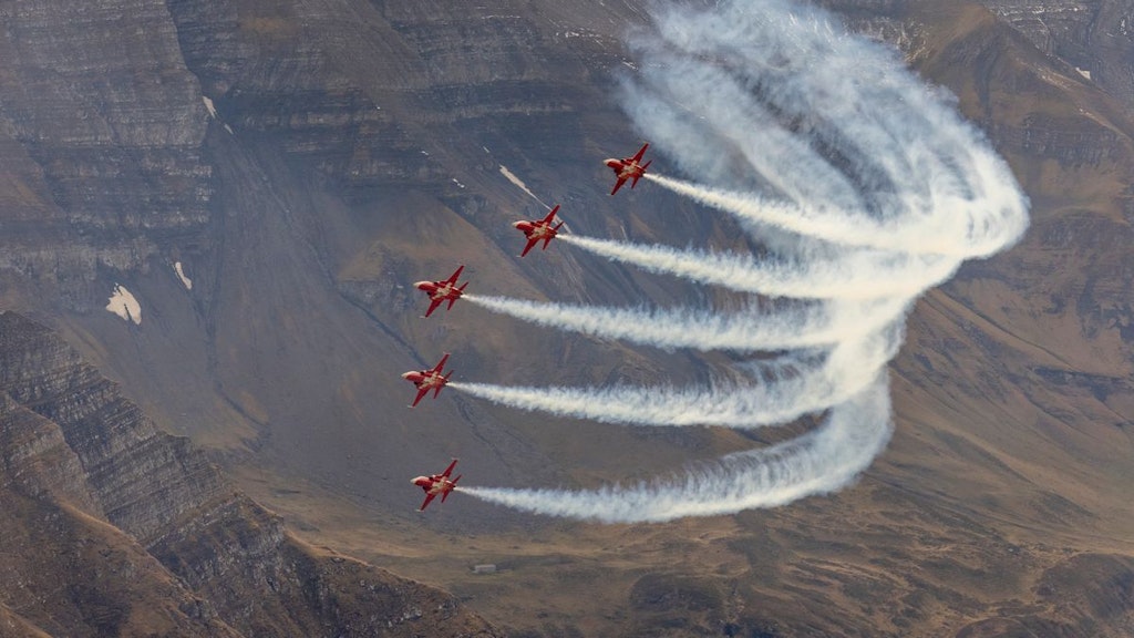 AXALP 21 - Flugvorführungen der Schweizer Luftwaffe