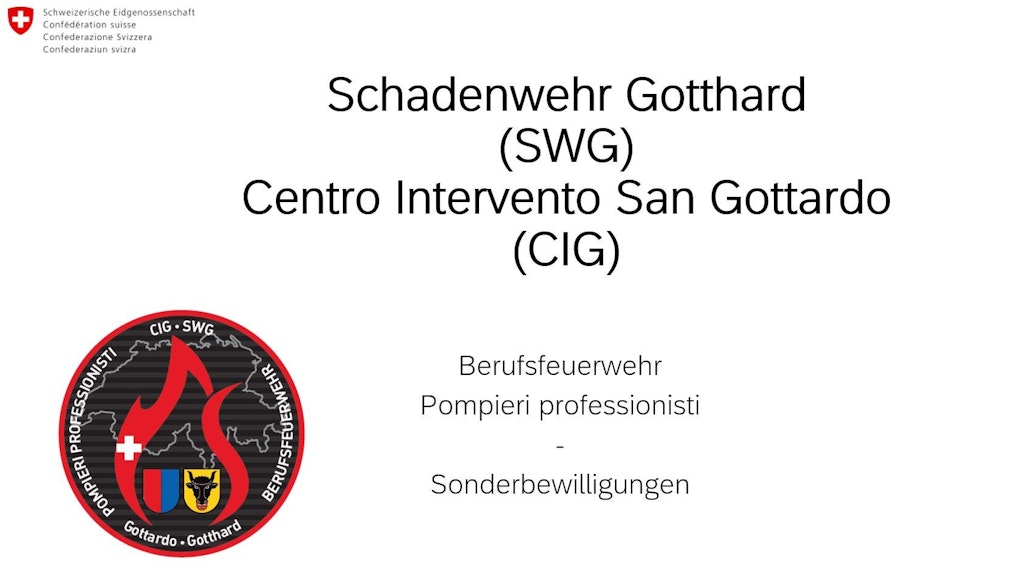 Centro Intervento San Gottardo