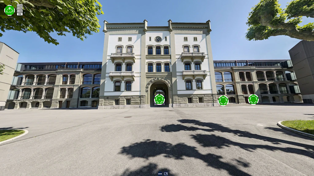 Virtual photo tour: Team quarters Thun