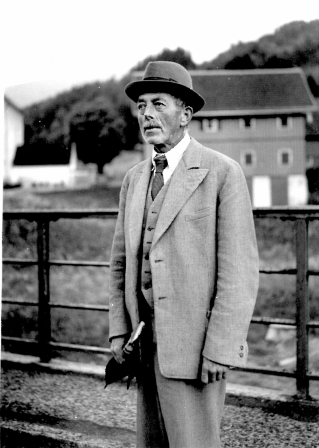 Robert Walser 01.05.1942 Säntistour, Foto: Carl Seelig Säntistour