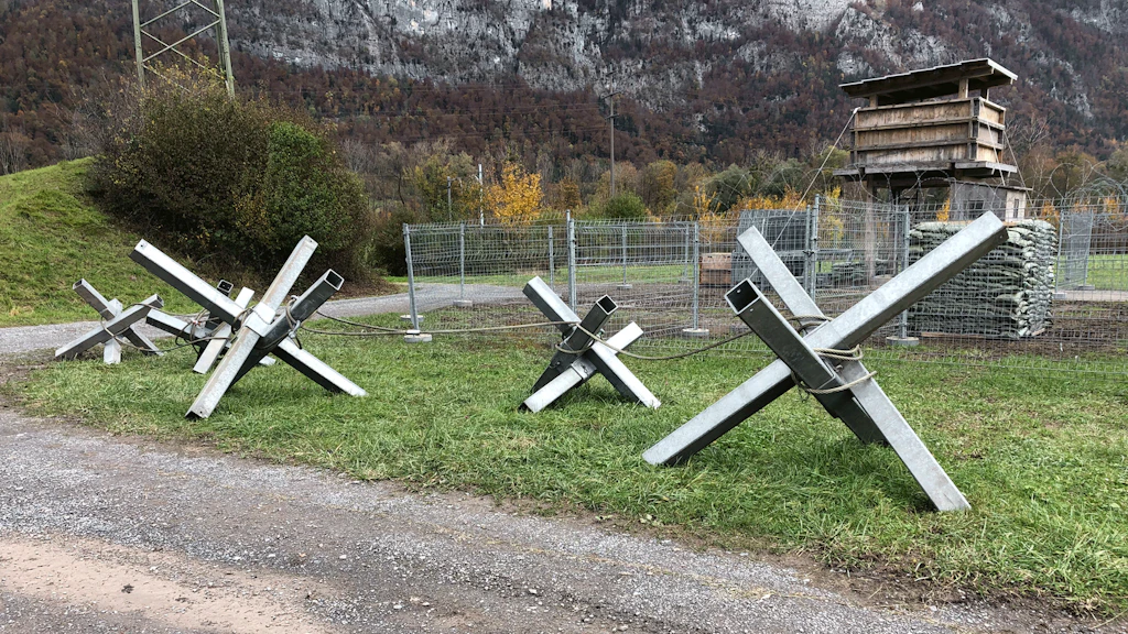 Härtung eines Fahrzeugparks.
