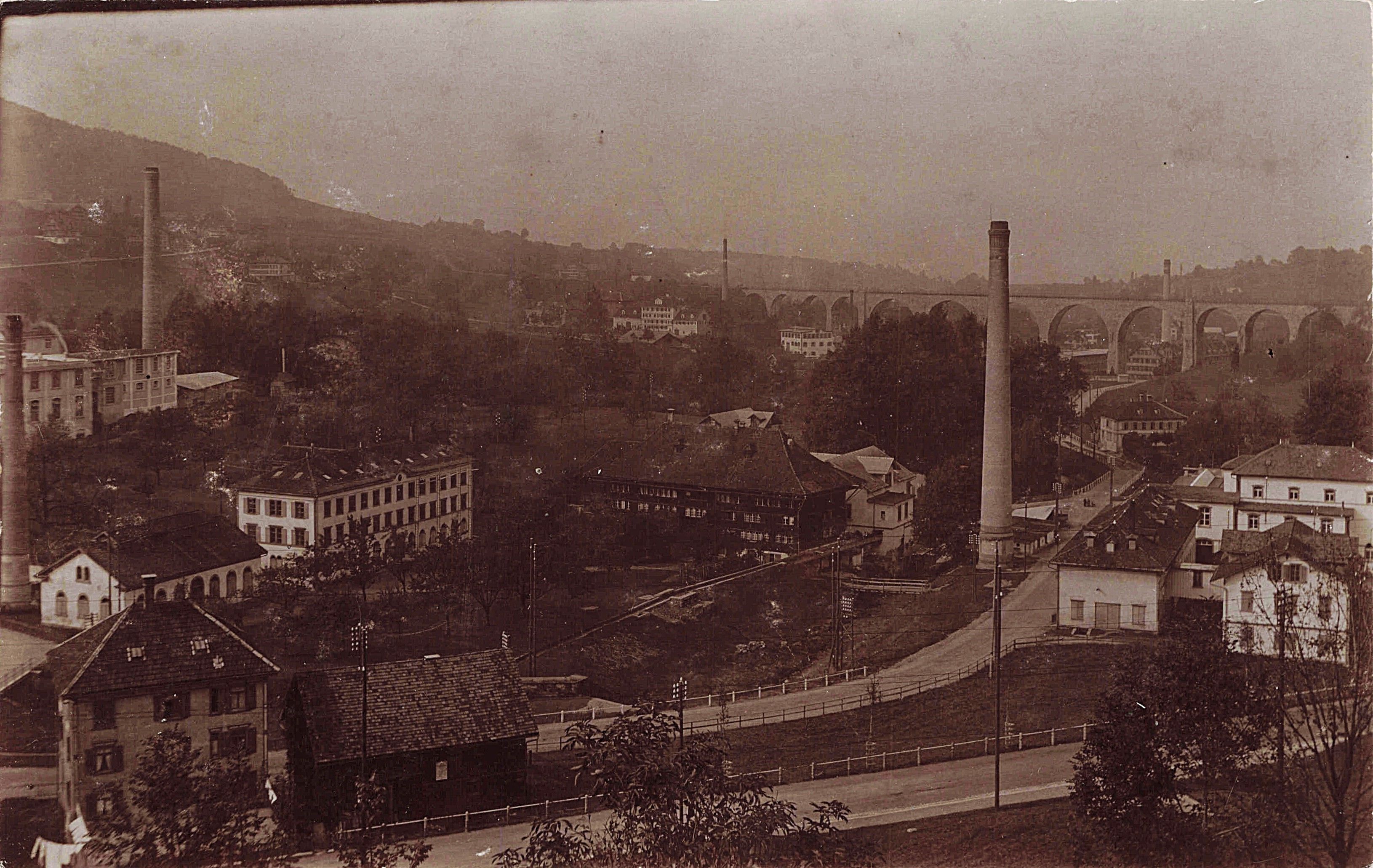 Industriegebiet Fabrik Glatttal