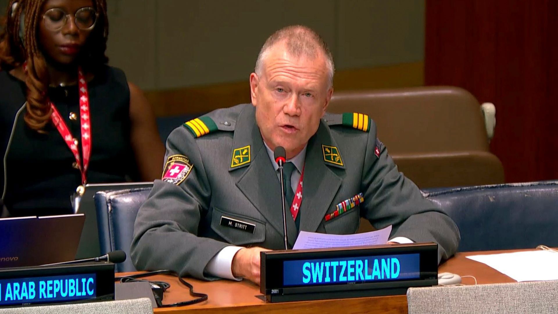 Oberst Marc Alain Stritt war bis Ende März 2025 als Senior Militärberater am UNO-Hauptquartier in New York tätig und bildete in dieser Funktion ein wichtiges Scharnier zwischen dem VBS und dem EDA.