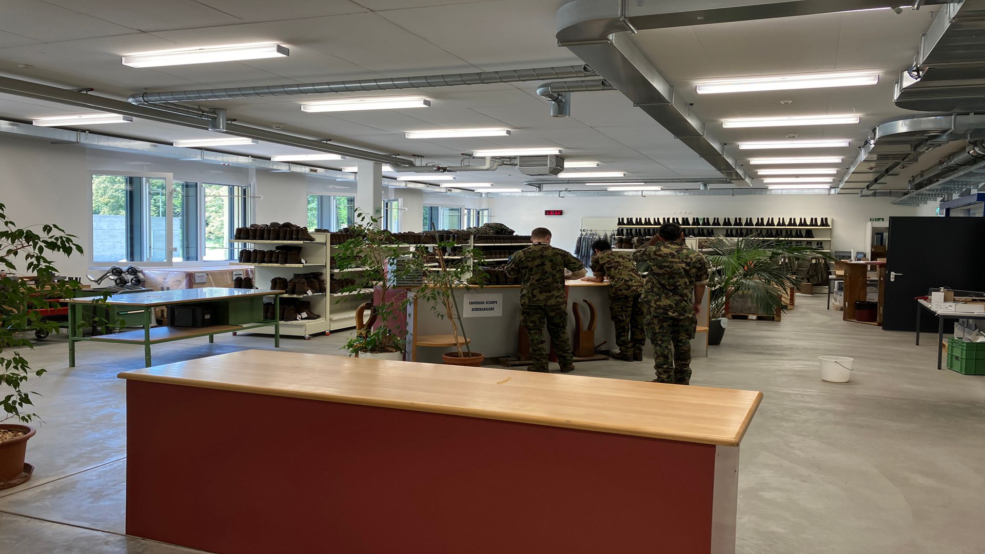 RA Stelle im PA Shop ALC-Monteceneri