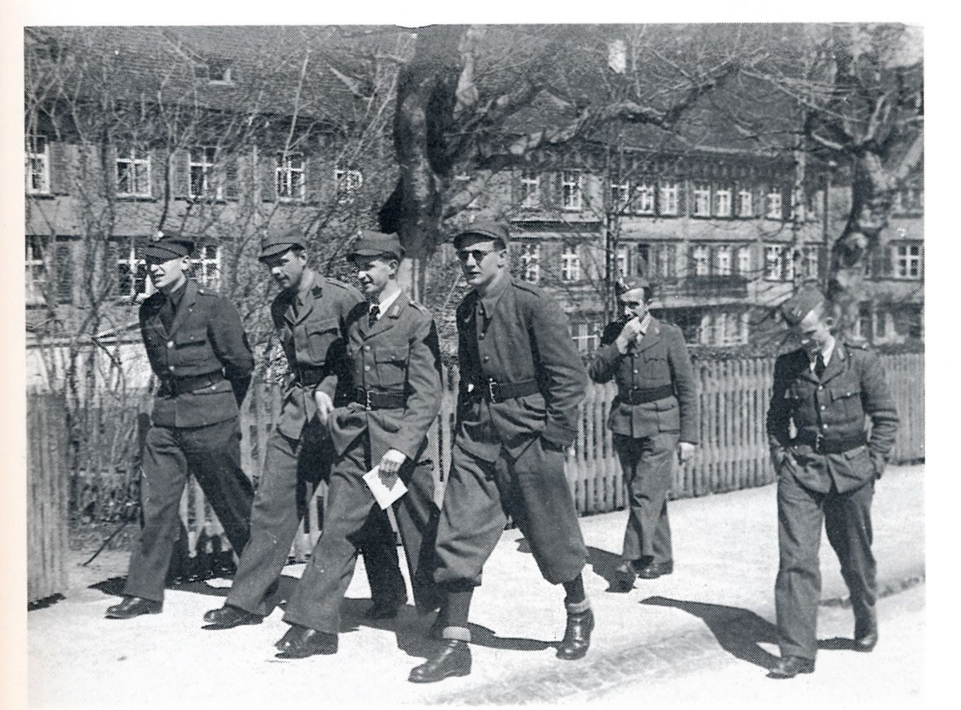 Polnische Internierte während des 2. Weltkrieges im Heinrichsbad