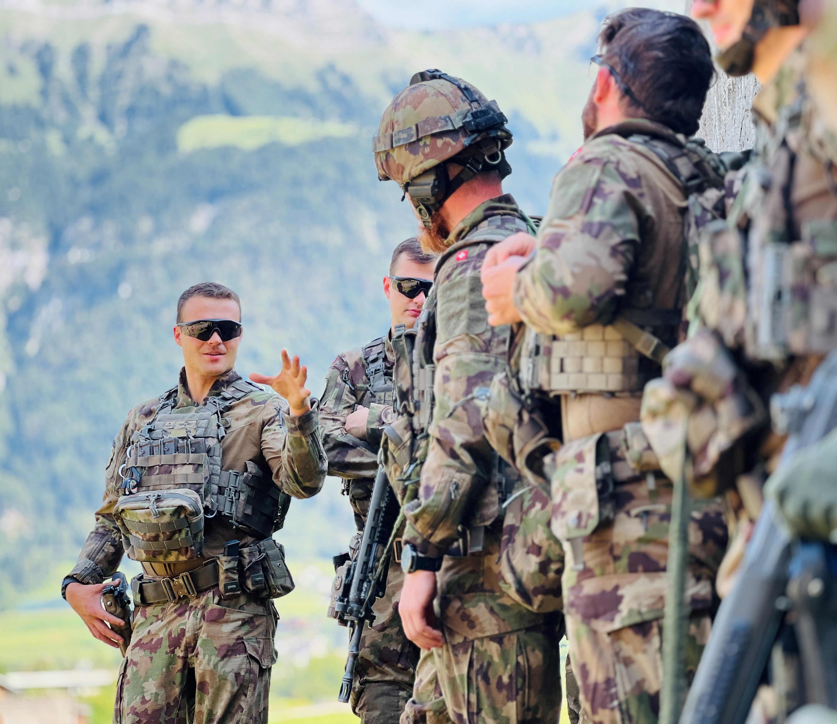 Moderne militärische Ausbildung