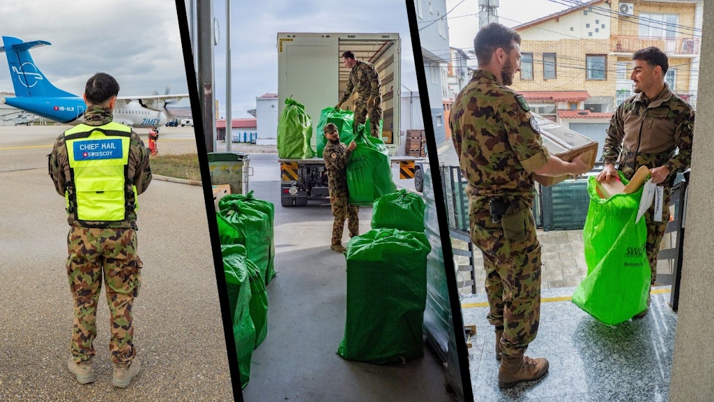 Der Feldpöstler – er verteilt ein Stück Heimat im Einsatz. Es gibt im Einsatzraum kaum ein schöneres Gefühl, als die Nachricht zu erhalten, dass die Post da ist. In diesem Moment öffnet sich ein kleines Fenster nach Hause. Manchmal ist es ein liebevoller Gruss, manchmal der direkte Dopamin-Boost, wenn eine Bestellung eintrifft. So oder so: Die Emotionen schiessen hoch. Und dafür gibt es einen Mann, dem das SWISSCOY-Kontingent 53 all diese Momente verdankt: der Feldpöstler, Obwm Tanyel. Besonders in der Adventszeit wächst seine Popularität noch einmal spürbar an. 