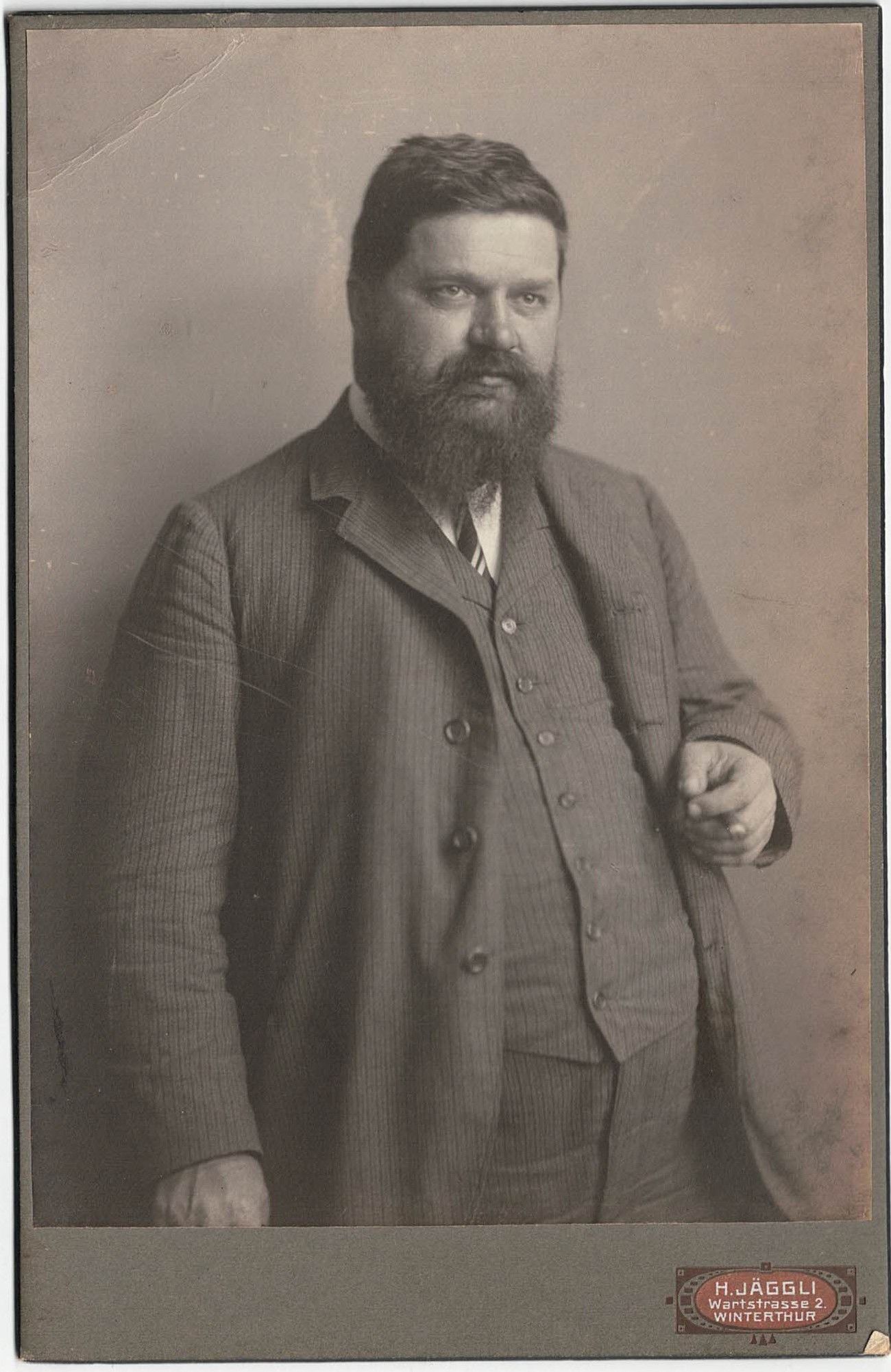 Bildhauer Walter Mettler