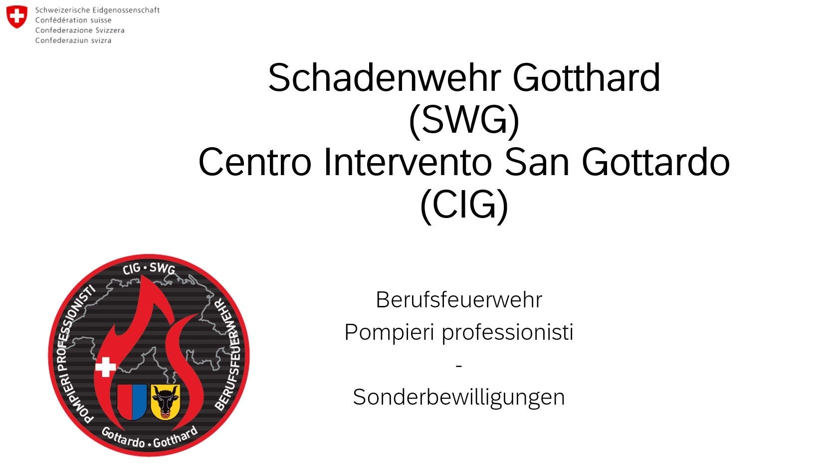Schadenwehr Gotthard