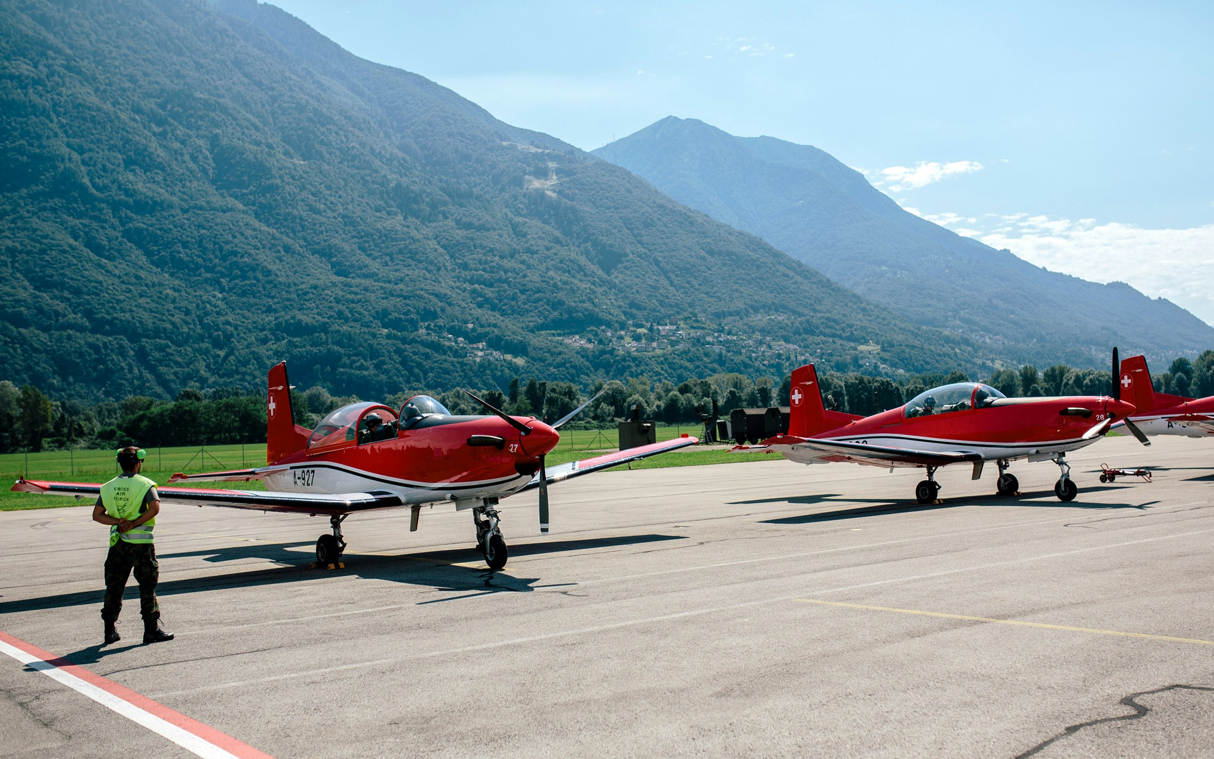 Servizio volo Base aerea Locarno