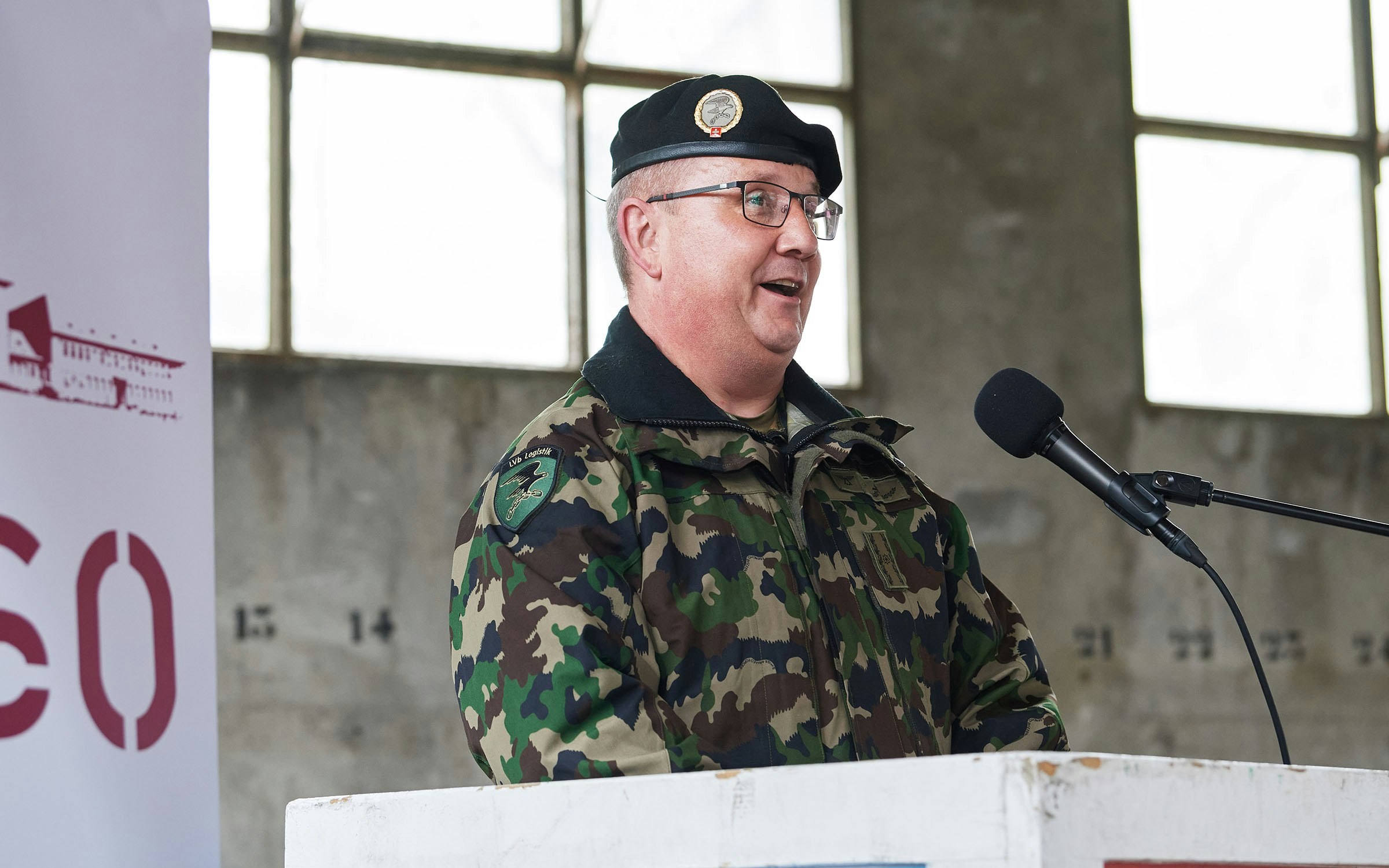 Feierlichkeiten zur Schliessung der Kaserne La Poya in Freiburg FR