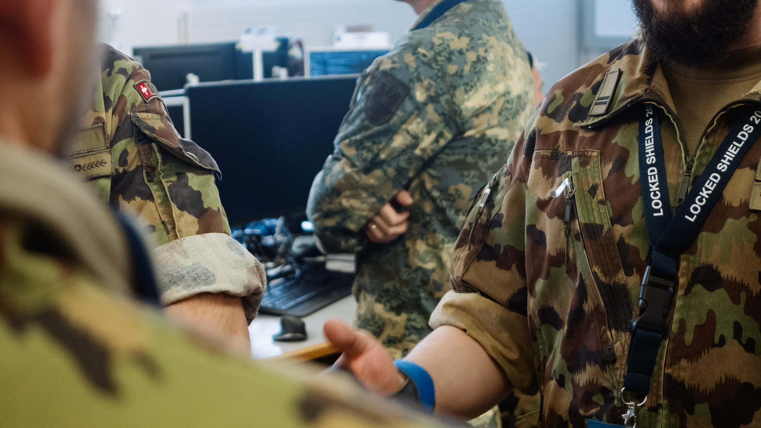 Die Schweiz bildete mit Österreich und den USA das Blue Team 7.