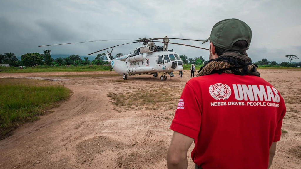 The Swiss Armed Forces are also engaged in mine action operations. They deploy specialists around the world on behalf of the United Nations Mine Action Service (UNMAS), providing expertise in various UN missions, for example in the fields of logistics and information database management. Their tasks include managing and maintaining the equipment of the international demining teams, evaluating data, analysing demined areas and preparing mine maps