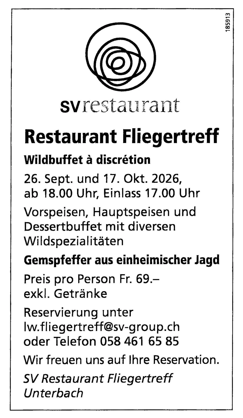 Game buffet