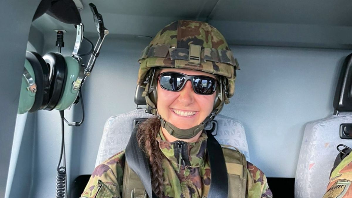 Le premier-lieutenant Justine Dognin est officière de carrière à l’écoled’artillerie et d’exploration 31 à Bière.