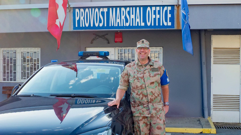 Force Provost Marshal de la KFOR, lieutenant-colonel Marco