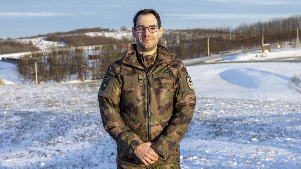 Le major Fabio travaille en tant que Deputy Chief Assessment au camp américain Bondsteel.