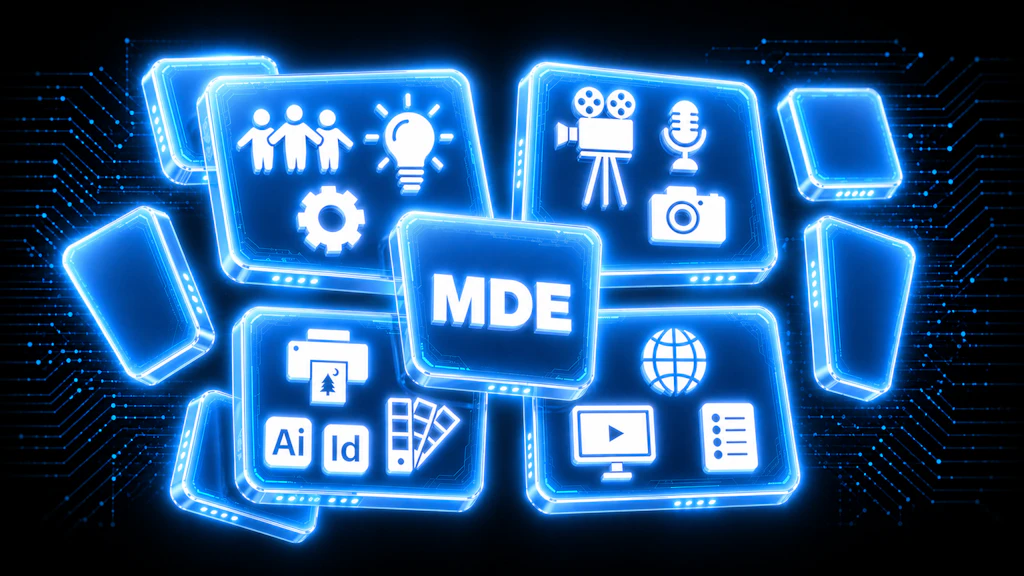 Media digitali dell’esercito MDE, illustrazione di copertina