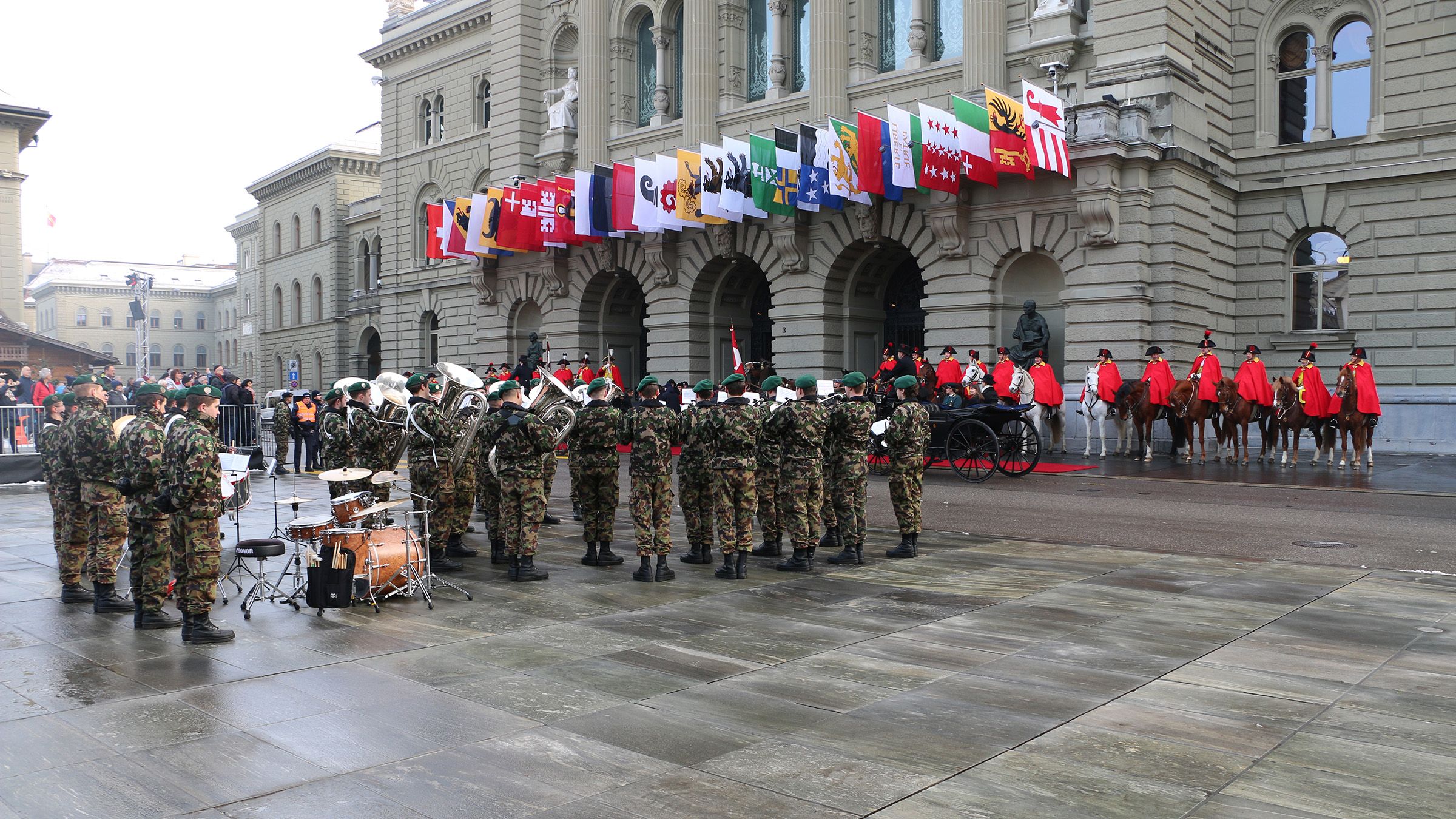 MilMusik Spiel Ter Div 3 Bundesplatz Fahnen 2024 IMG_4540