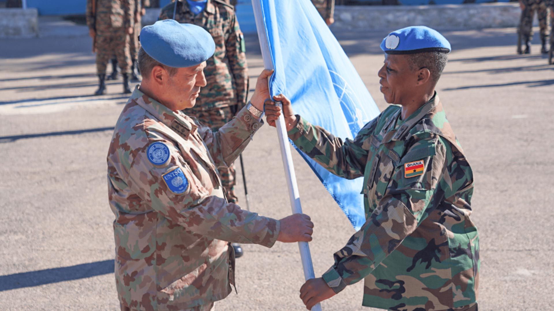 Da dicembre 2024 a febbraio 2025, il divisionario Patrick Gauchat ha assunto, parallelamente alla sua funzione di Head of Mission dell’UNTSO, il comando ad interim della missione UNDOF delle Nazioni Unite sulle alture del Golan. Il 4 febbraio 2025 il divisionario Patrick Gauchat ha trasmesso ufficialmente il comando dell’UNDOF a colei che gli succederà, vale a dire al maggiore generale Anita Asmah proveniente Ghana.